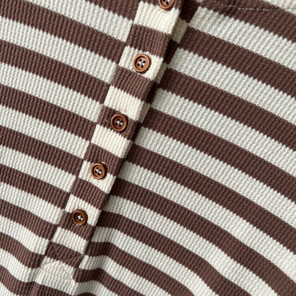 Bibs oversized striped hoodie, size M - Picture 3 of 4